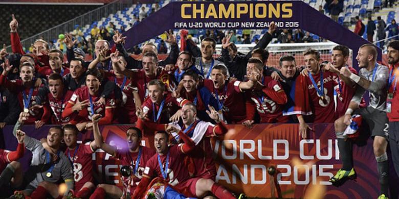 Tim U-20 Serbia Permalukan Barasil