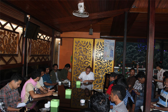 SBR Gelar Sosialisasi Empat Pilar Bersama Sejumlah Organisasi Mahasiswa di Maluku