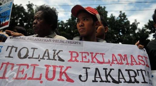 Koalisi Selamatkan Teluk Jakarta : Hentikan permanen proyek Reklamasi
