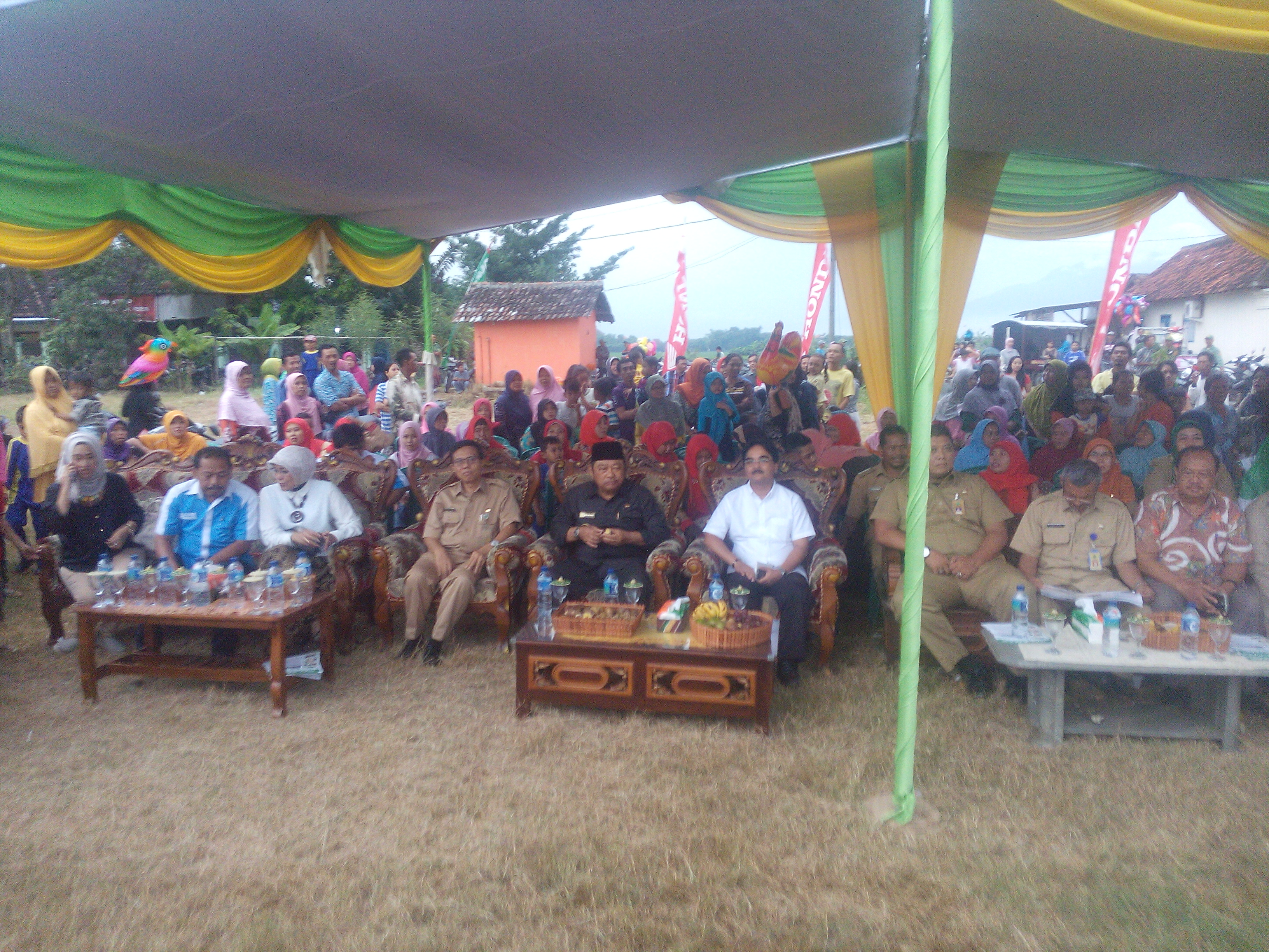 “Sidoarjo Menyapa” Di Sambut Antusias Oleh Warga Desa Kedungbanteng
