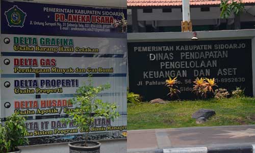 Kontroversi, Rencana Pemkab Sidoarjo Untuk Mengubah Status PD Aneka Usaha Menjadi PT