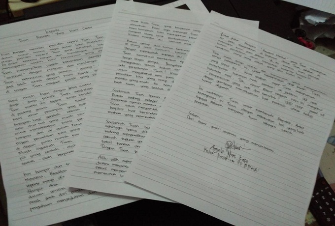 Surati Jokowi, PMKRI: Stop Jadi Pemimpin yang ‘Seolah-olah’