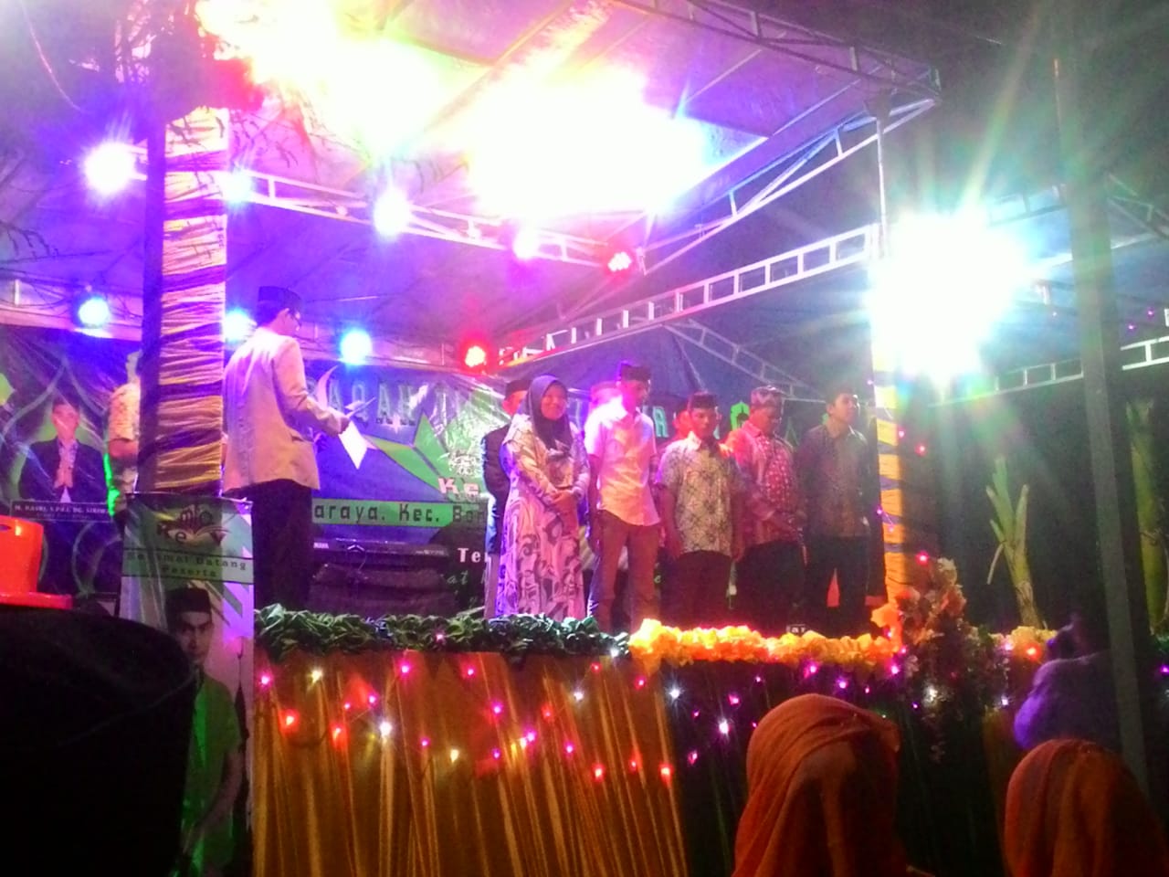 Desa Baraya Gandeng HMI Cab.Jeneponto dan Beberapa Organisasi Desa Laksanakan MTQ