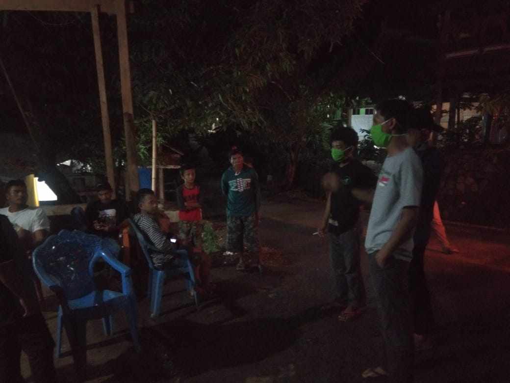 Cegah Covid-19, HMI Cab. Jeneponto dan Aliansi Pemuda Bangkala Keliling Kampung Bekerja Sama dengan Pemerintah Wilayah