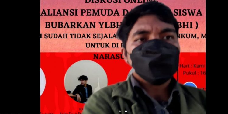 Gelar Diskusi Online, Kemenkumham RI Segera Rekomendasikan Pembubaran YLBHI