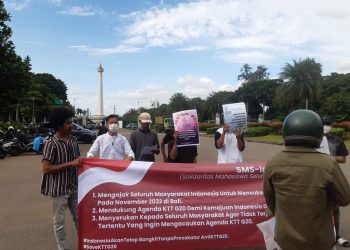 SMS-Indonesia: Lawan Provokator Pemecah Belah Bangsa Anti G20!