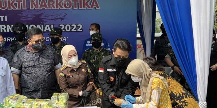Musnahkan 308 Kg Narkoba Jenis Sabu, Kepala BNN RI: Indonesia Harus Bersih dari Narkotika&nbsp;