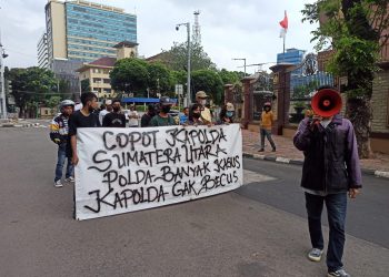 AMI Kembali Menggelar Aksi Jilid 2 Mendesak Kapolri Copot Kapolda Sumatera Utara