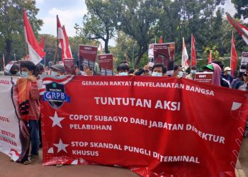 Endus Dugaan Pungli di Pelabuhan, GRPB Desak Menhub Budi Karya Copot Subagyo