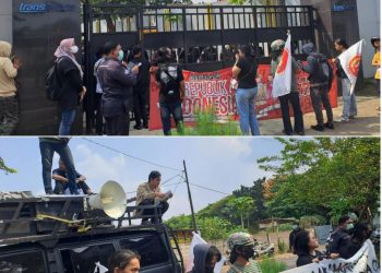 Diduga Gelapkan APBD DKI Triliunan Rupiah, PT. Transjakarta Digeruduk Oleh Mahasiswa