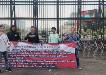 Garda Mahasiswa Penegak Demokrasi Mendukung Percepatan Pengesahan RKUHP