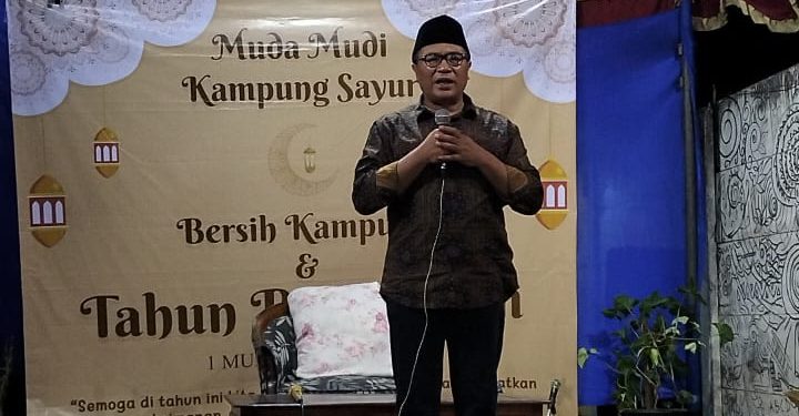 Wawalkot Malang, Edy Jarwoko Apresiasi Pengajian 10 Muharram Di Kampung Sayur