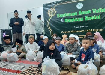 Peringati 10 Muharram, Ashonar Gandeng CV Yada Wasista Wijaya, Santuni Anak Yatim