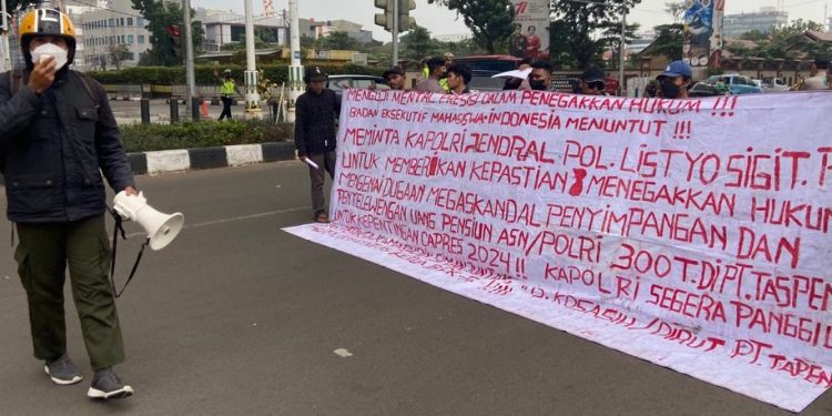 BEM-Indonesia Menilai Polri Bungkam Soal Isu Polemik Penyelewengan Dana Investasi di PT. Taspen, Untuk Dana Capres 2024?