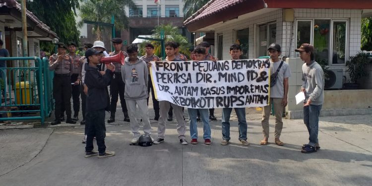 Front Pejuang Demokrasi Minta KPK dan Kejagung Periksa Dirut PT. Antam Tbk Nicolas D. Kanter