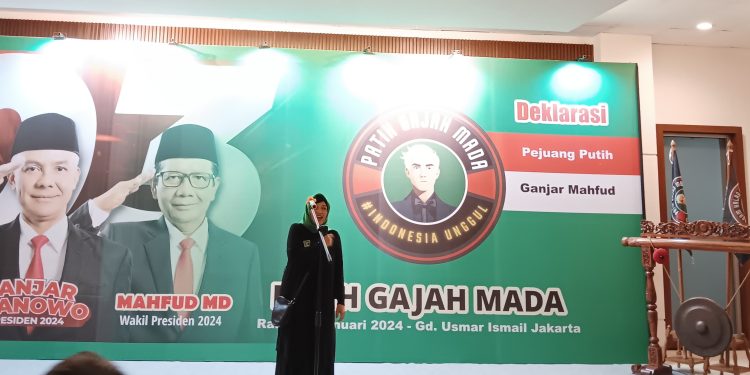 Di Hadiri Wakil Ketua TPN, Pati Gajah Mada Deklarasi Ganjar – Mahfud Capres dan Cawapres 2024-2029