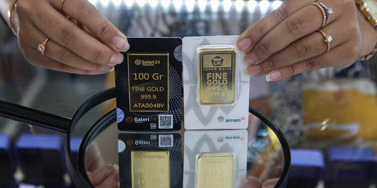 Simak Daftar Lengkap Harga Emas di Pegadaian 24 April 2026