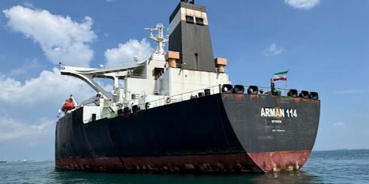 1,2 Juta Barel Minyak dari Tanker Iran Sitaan RI Dilelang Rp879 M