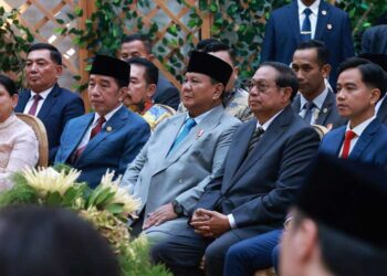 Prabowo Bertemu Jokowi di Acara Nikah Anak Boy Thohir