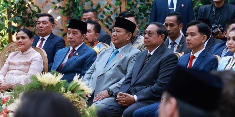 Prabowo Bertemu Jokowi di Acara Nikah Anak Boy Thohir