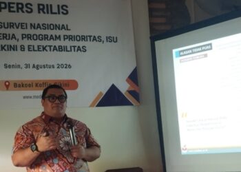 Survei Median: Elektabilitas Prabowo di Puncak, Unggul di 4 Wilayah Indonesia