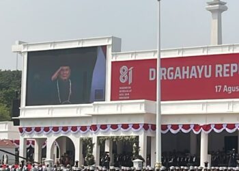 Presiden Prabowo Pimpin Upacara Detik-detik Proklamasi HUT ke-81 RI di Istana Merdeka
