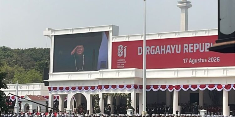 Presiden Prabowo Pimpin Upacara Detik-detik Proklamasi HUT ke-81 RI di Istana Merdeka