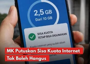 Komdigi Terbitkan Aturan Baru Usai Putusan MK: Sisa Kuota Internet Tak Boleh Hangus