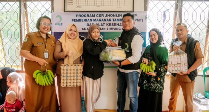 Jhonlin Group Perkuat Posyandu di Tanah Bumbu, Hadirkan PMT hingga Alat Kesehatan Cegah Stunting