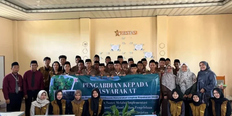 Pesantren Didorong Kelola Limbah Berbasis Alam, Itera Kenalkan Teknologi Ramah Lingkungan