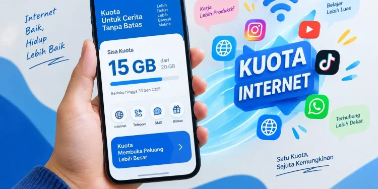Pemerintah Larang Operator Seluler Hanguskan Sisa Kuota Internet Pelanggan