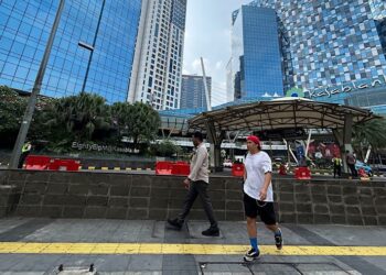 Fenomena Pagar Tinggi di Sejumlah Pusat Perbelanjaan Jakarta
