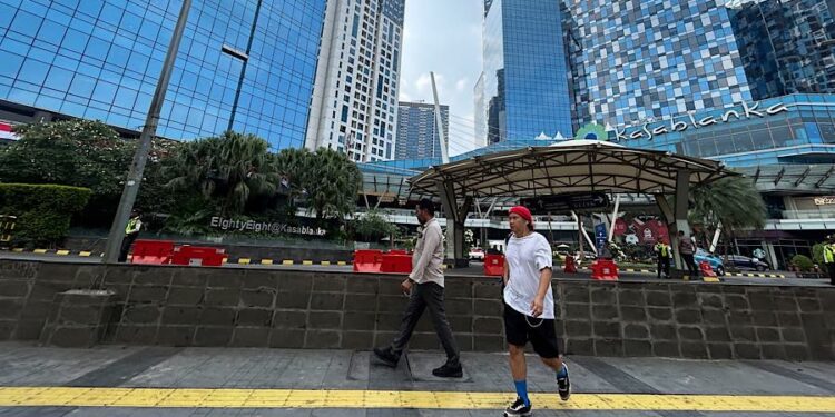 Fenomena Pagar Tinggi di Sejumlah Pusat Perbelanjaan Jakarta