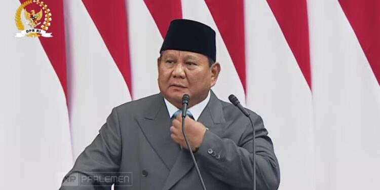 Prabowo Lantangkan 11 Agenda Percepatan Kesejahteraan di Sidang Tahunan MPR