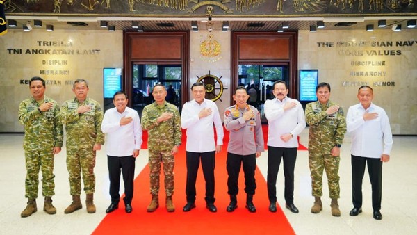 Kapolri Hadiri Silaturahmi Pimpinan Lembaga Negara, JAN: Sinergi Kunci Stabilitas Nasional