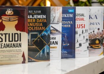 48 Buku Jadi Bekal Pengembangan Ilmu dan Praktik Kepolisian