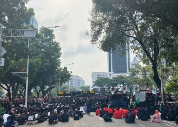 Dua Demo Warnai Jakarta Hari Ini, 1.088 Personel Polisi Dikerahkan